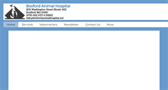 Desktop Screenshot of boxfordanimalhospital.com